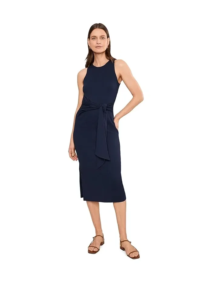 Платье без рукавов Cotton-Blend Tie-Front Lauren Ralph Lauren