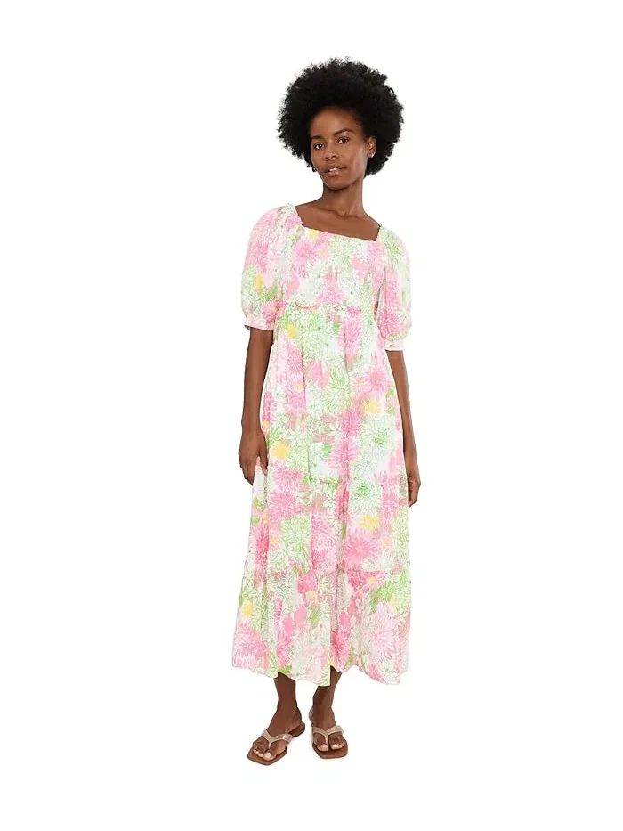 Платье с воланами Hadly Lilly Pulitzer