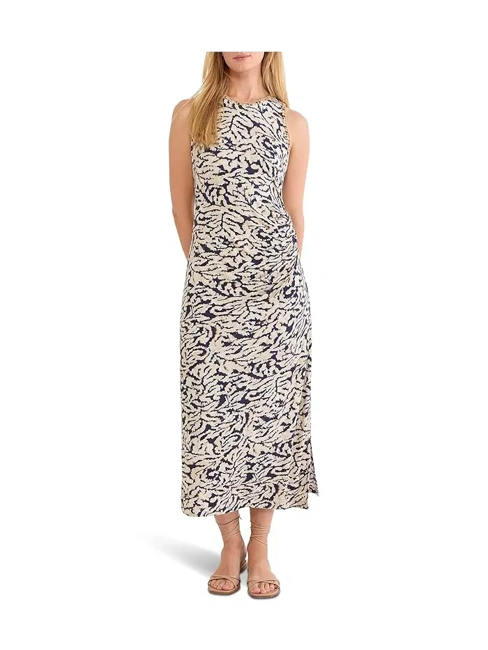 Платье с контрастным узором Petite Contrast Swirl Heather NIC+ZOE — изображение 1 из 3, мульти