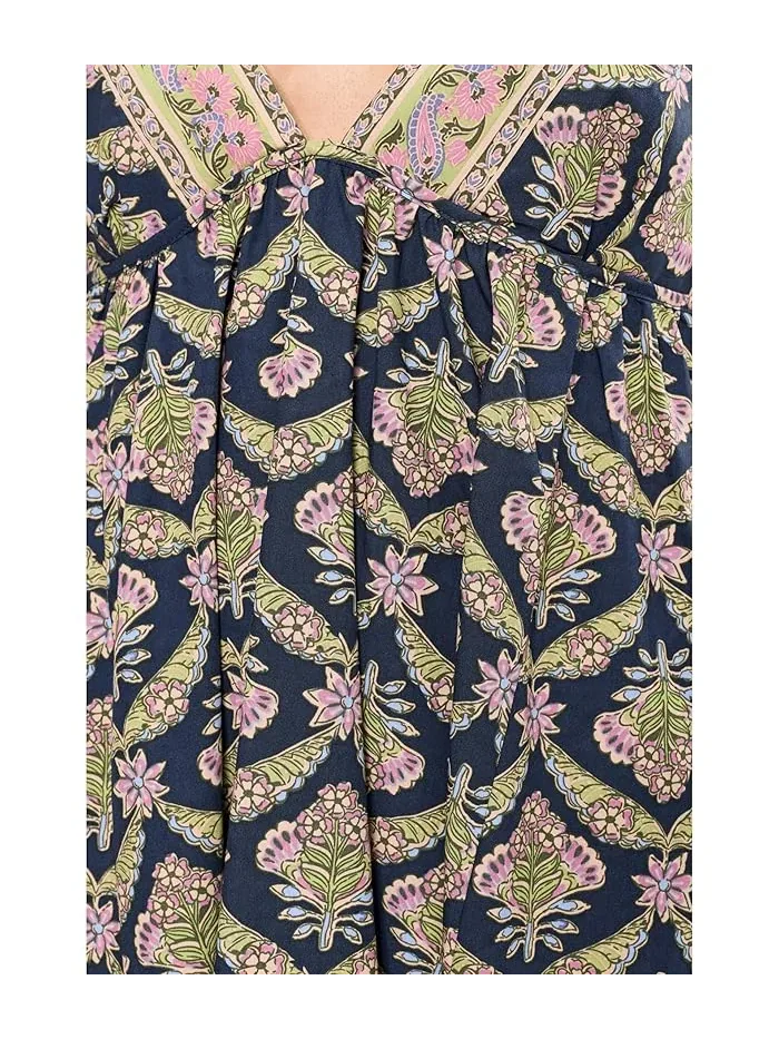 Платье-макси с принтом Sorrento Stroll Free People, Blueberry Combo — изображение 5 из 5, голубика