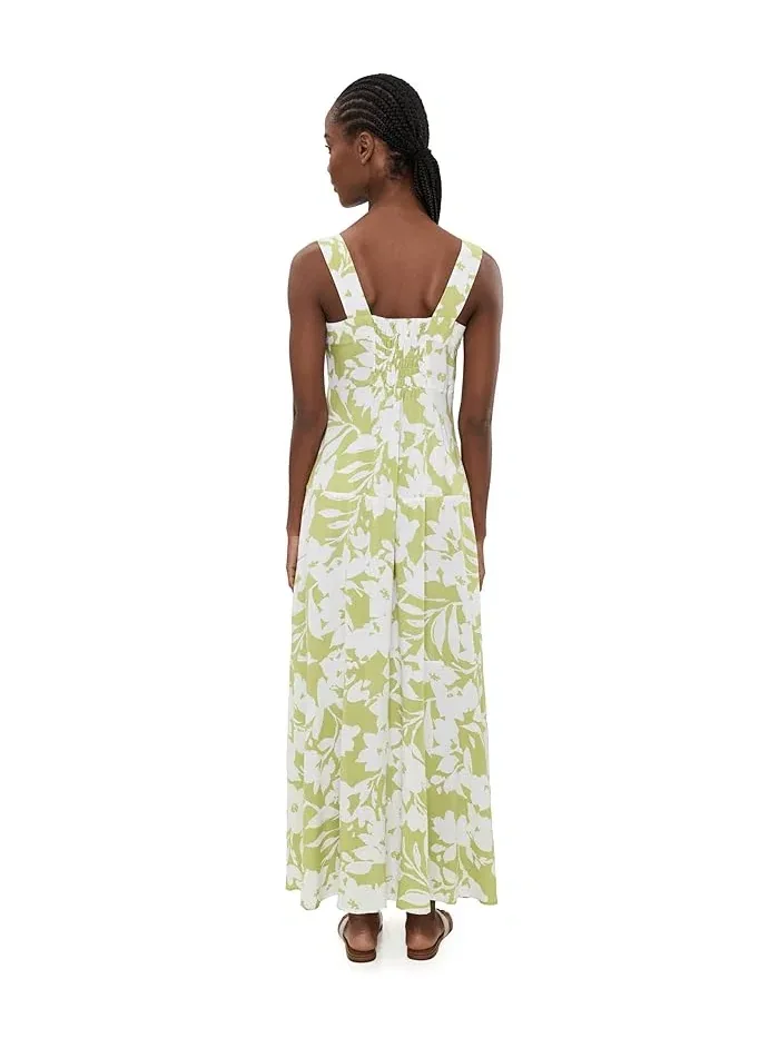 Платье макси Vince Camuto — изображение 3 из 4, зеленый