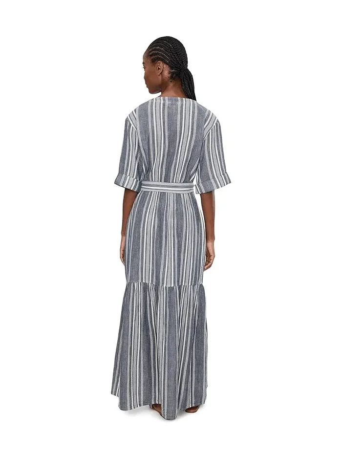 Платье из двойной марли Faherty Dune Cotton Gauze Marina — изображение 4 из 5, бриз моря