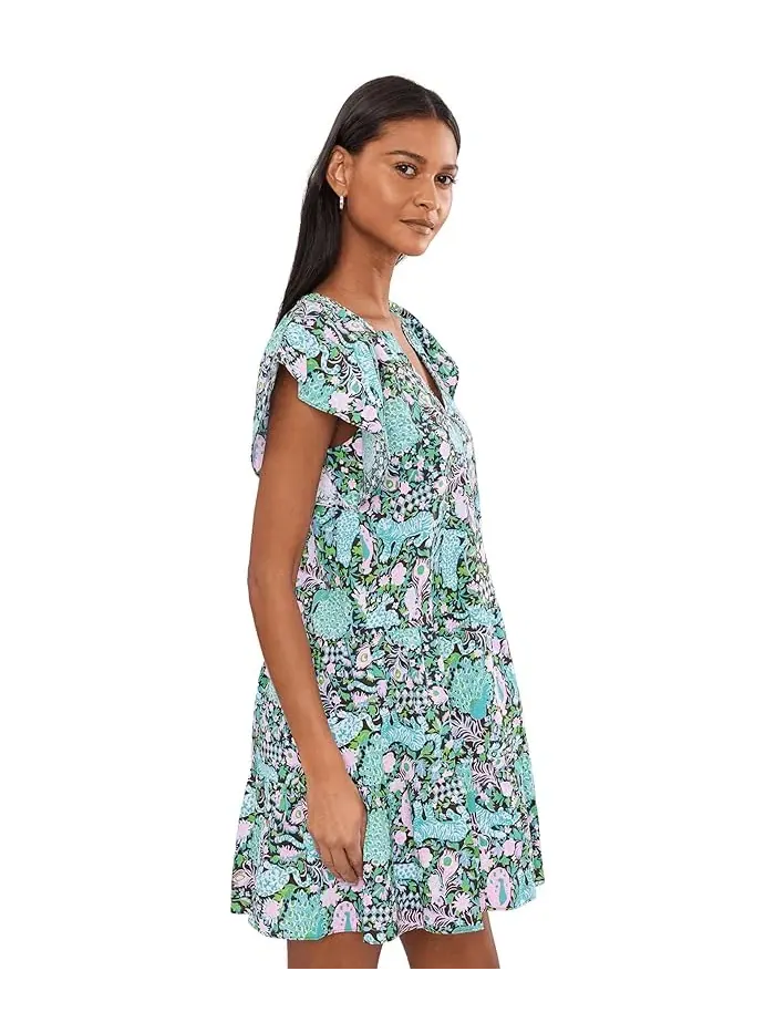 Платье льняное Norella Lilly Pulitzer — изображение 3 из 5, мульти