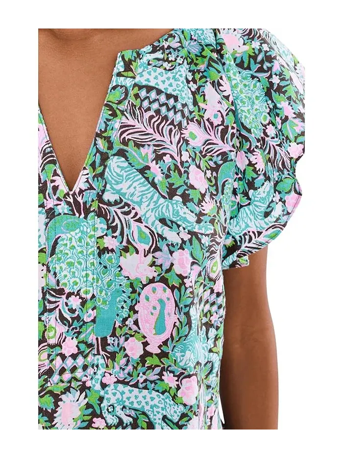 Платье льняное Norella Lilly Pulitzer — изображение 5 из 5, мульти