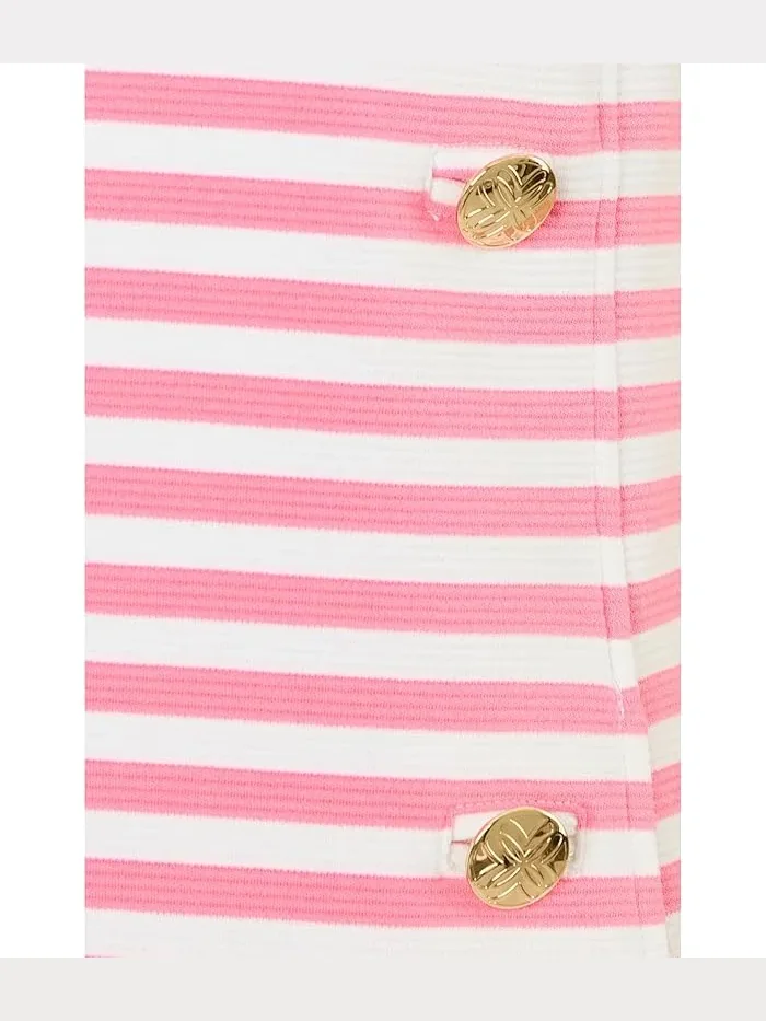 Платье-сдвиг хлопковое Carmina Lilly Pulitzer — изображение 5 из 5, розовый