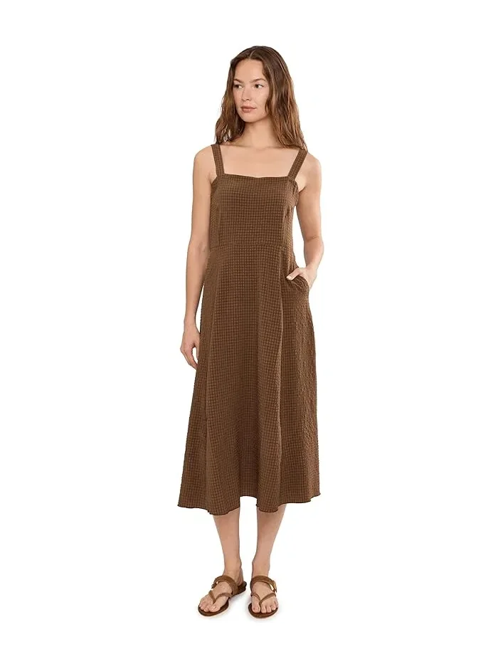 Платье миди на бретелях Sunkissed Tank Midi Dress Toad&Co — изображение 2 из 5, земля