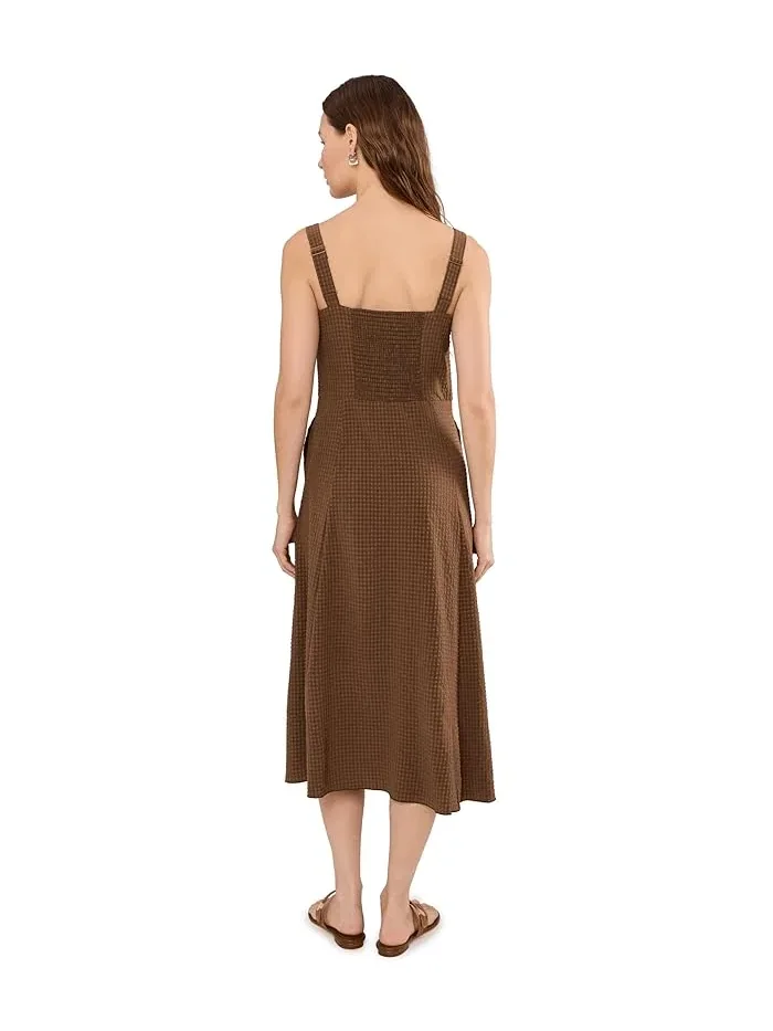 Платье миди на бретелях Sunkissed Tank Midi Dress Toad&Co — изображение 4 из 5, земля