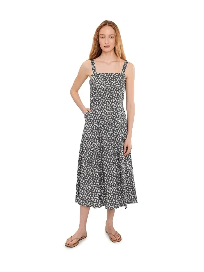 Платье миди с квадратным вырезом Sunkissed Tank Midi Dress Toad&Co — изображение 1 из 5, черный