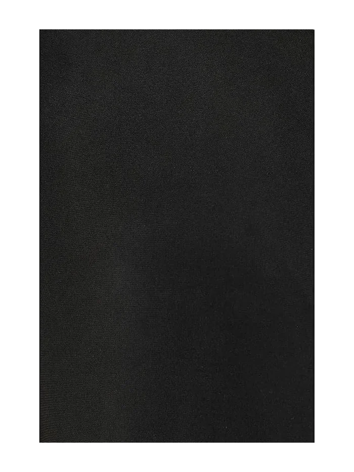 Платье с опущенным плечом Drop Shoulder Long Dress Norma Kamali — изображение 5 из 5, черный