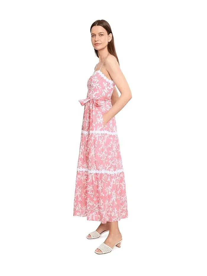 Макси-платье с цветочным принтом Laney Lilly Pulitzer — изображение 3 из 5, розовый