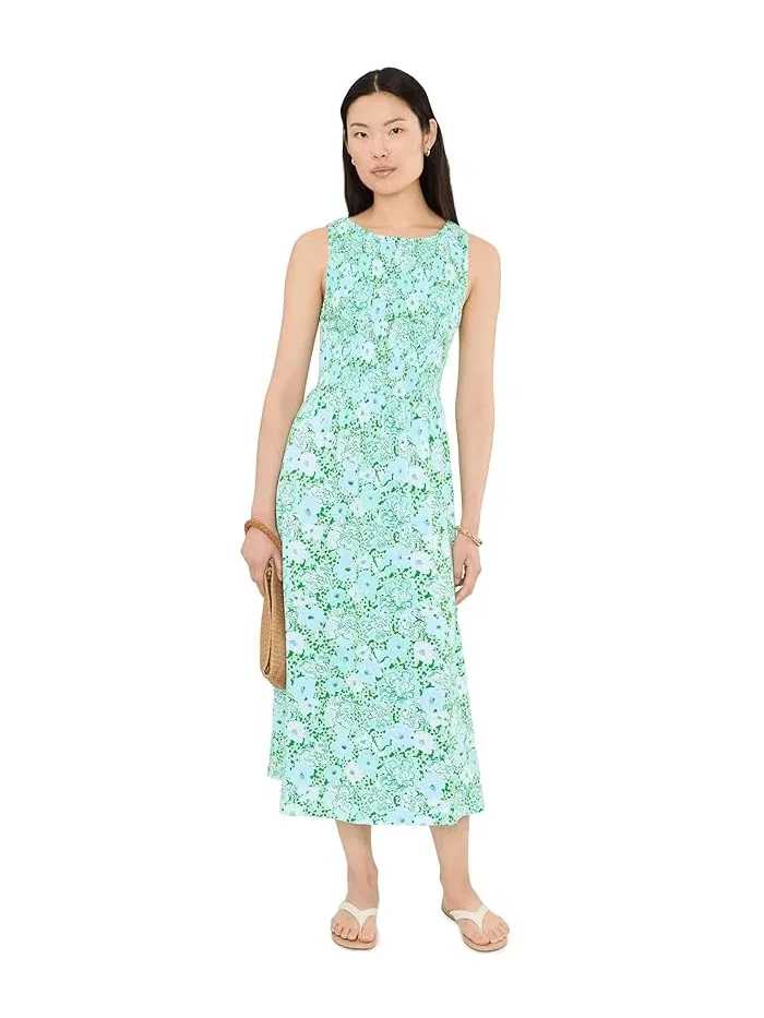 Платье-миди с принтом Finnley Lilly Pulitzer — изображение 2 из 5, мятный