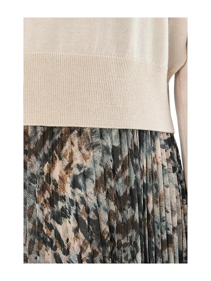 Платье с жакетом Anni Dress AllSaints — изображение 5 из 5, коричневый