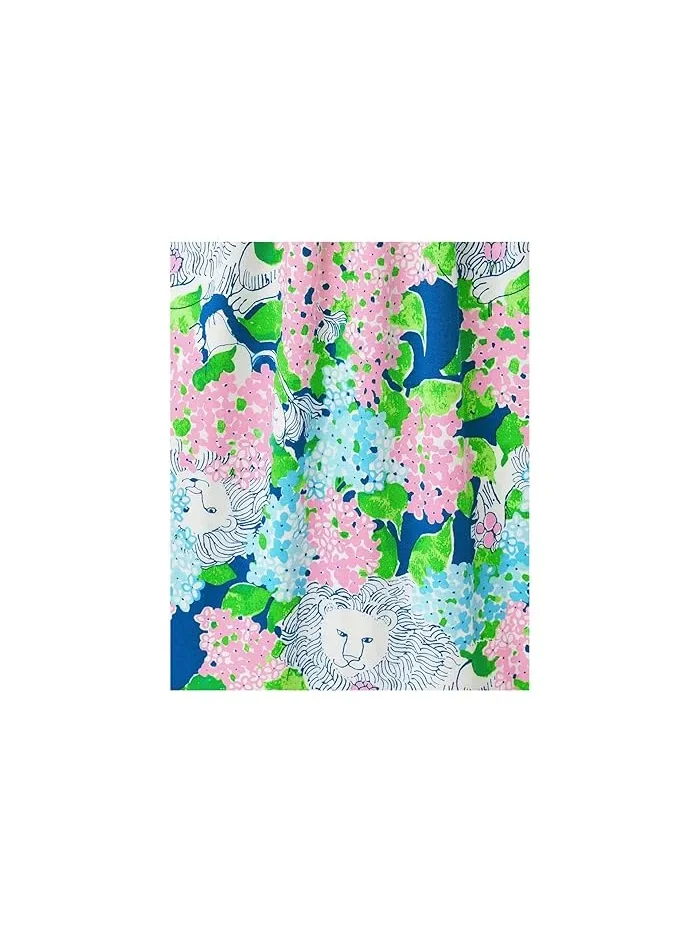 Платье макси с цветочным принтом Amiria Maxi Lilly Pulitzer — изображение 4 из 4, темно-синий