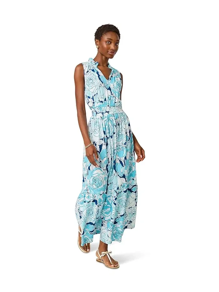Макси-платье с цветочным принтом Amiria Lilly Pulitzer