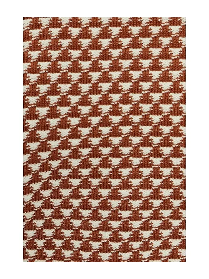 Свитер с геометрическим узором Jenson Stitch Knit Varley — изображение 5 из 5, зеленый