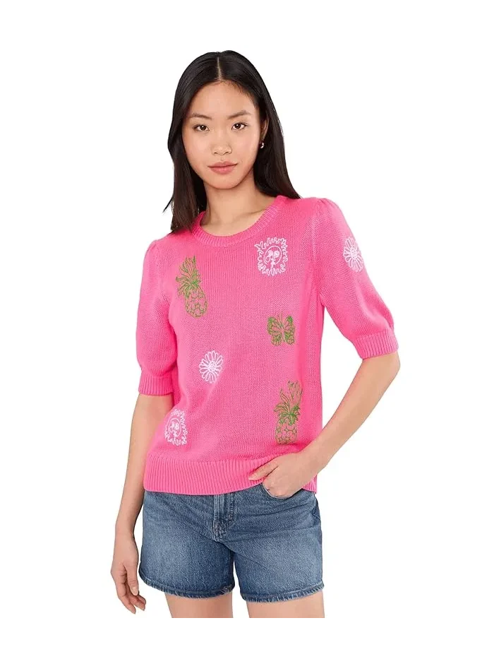 Свитер Orton Lilly Pulitzer — изображение 1 из 5, розовый