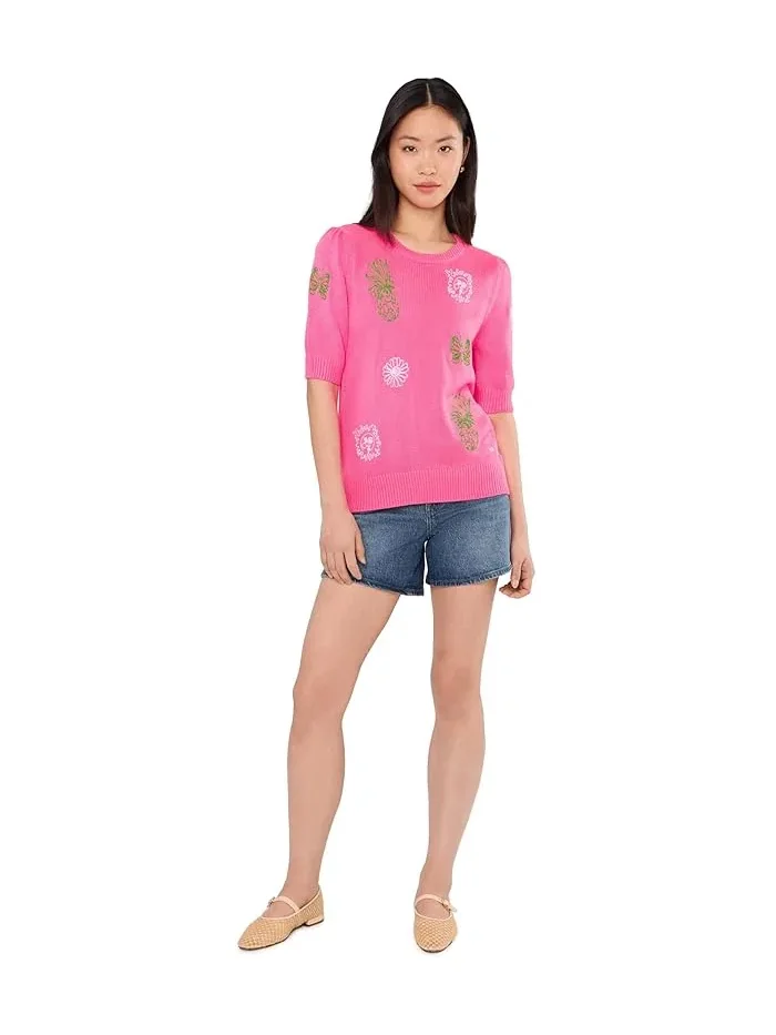 Свитер Orton Lilly Pulitzer — изображение 2 из 5, розовый