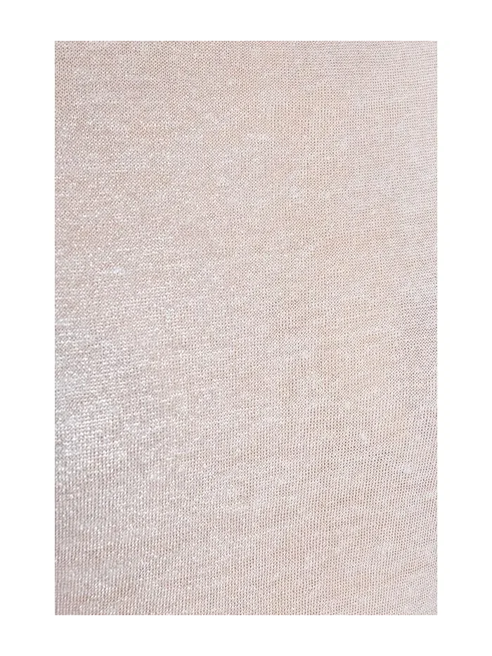 Свитер с ключевой характеристикой Glazed Featherknit NIC+ZOE — изображение 5 из 5, булыжник серый