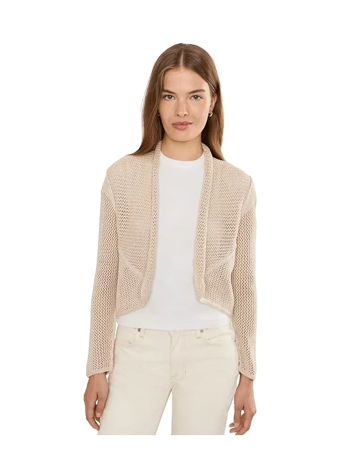 Свитер с сетчатой текстурой Petite Mesh Cocoon Cardigan NIC+ZOE