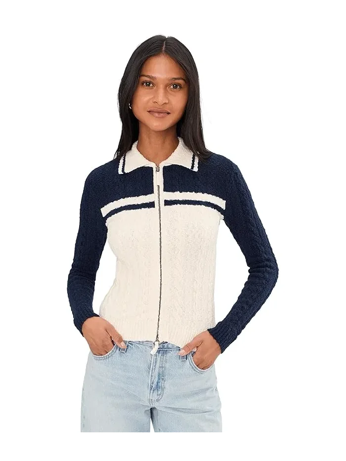 Кардиган цветочный блок Керри на молнии Madewell — изображение 1 из 5