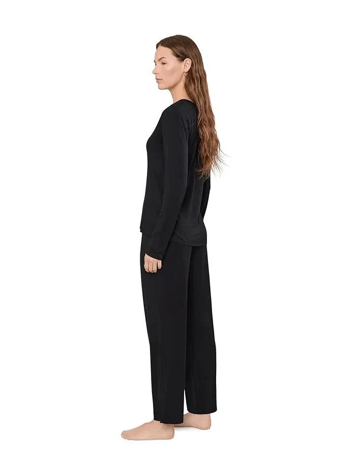 Пижамный набор Feathers Essentials Natori — изображение 2 из 5, черный