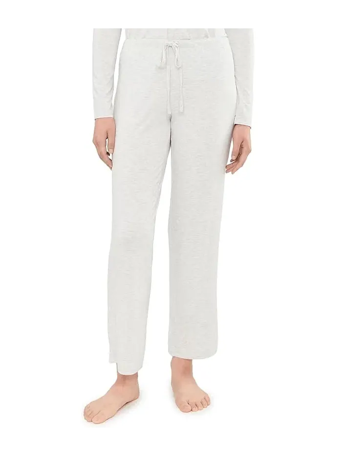 Пижамный комплект Feathers Essentials Natori — изображение 4 из 5, светлый серый