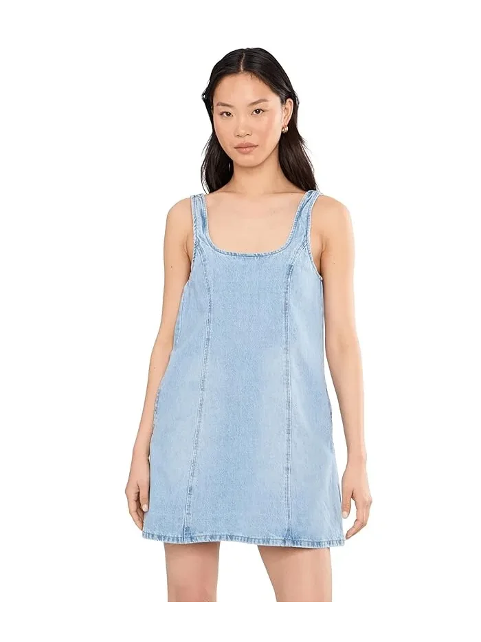 Платье джинсовое Summertime Flare Denim Min Blank NYC