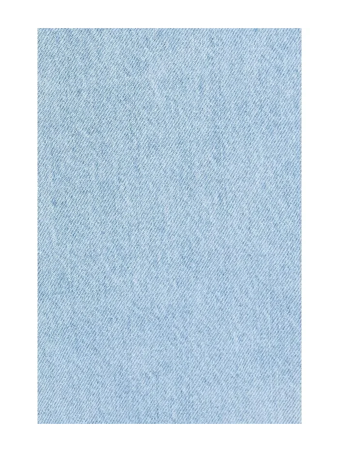 Платье джинсовое Summertime Flare Denim Min Blank NYC — изображение 5 из 5, синий