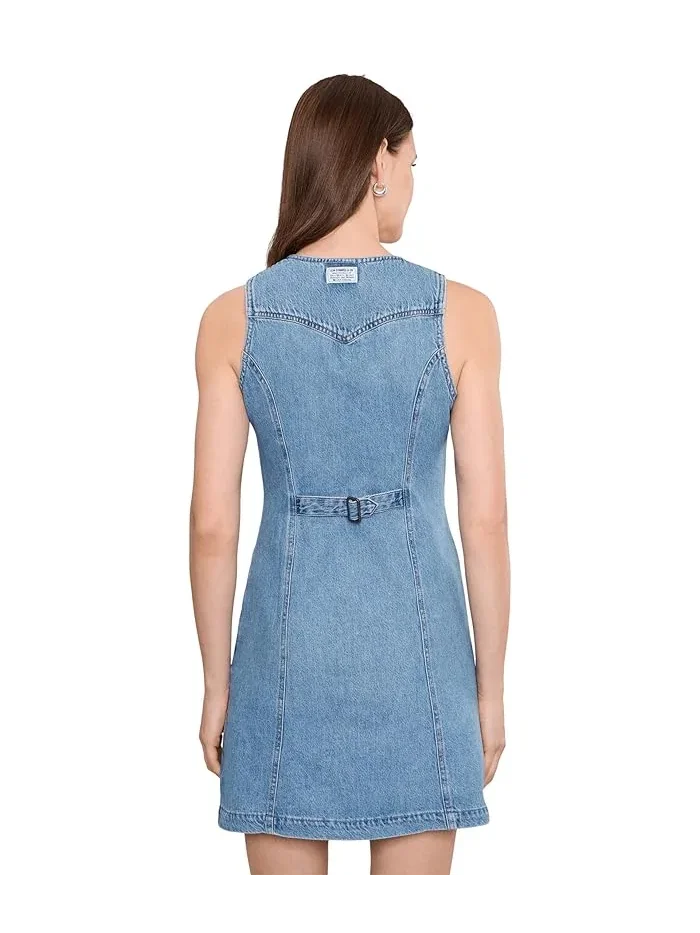 Платье джинсовое Vianna Levi's Womens, Special Showing — изображение 4 из 5, особый показ