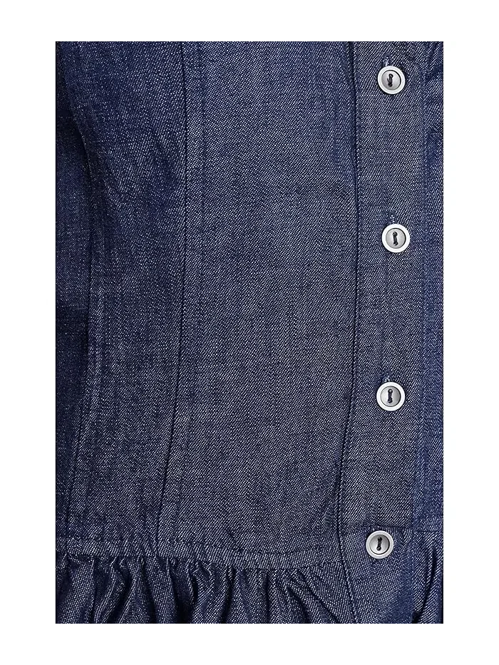 Платье джинсовое мини Clean Break Free People — изображение 5 из 5, черный