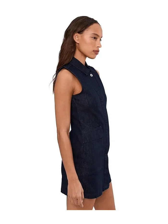 Платье мини джинсовое The Irina Dress Joe's Jeans — изображение 3 из 5, выцветший