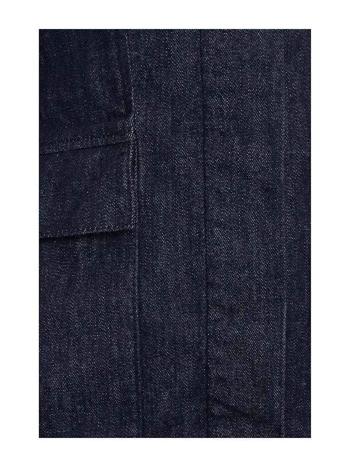 Платье мини джинсовое The Irina Dress Joe's Jeans — изображение 5 из 5, выцветший