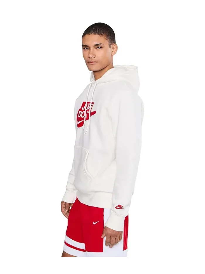 Худи Nike Sportswear Club Fleece — изображение 3 из 5, красный
