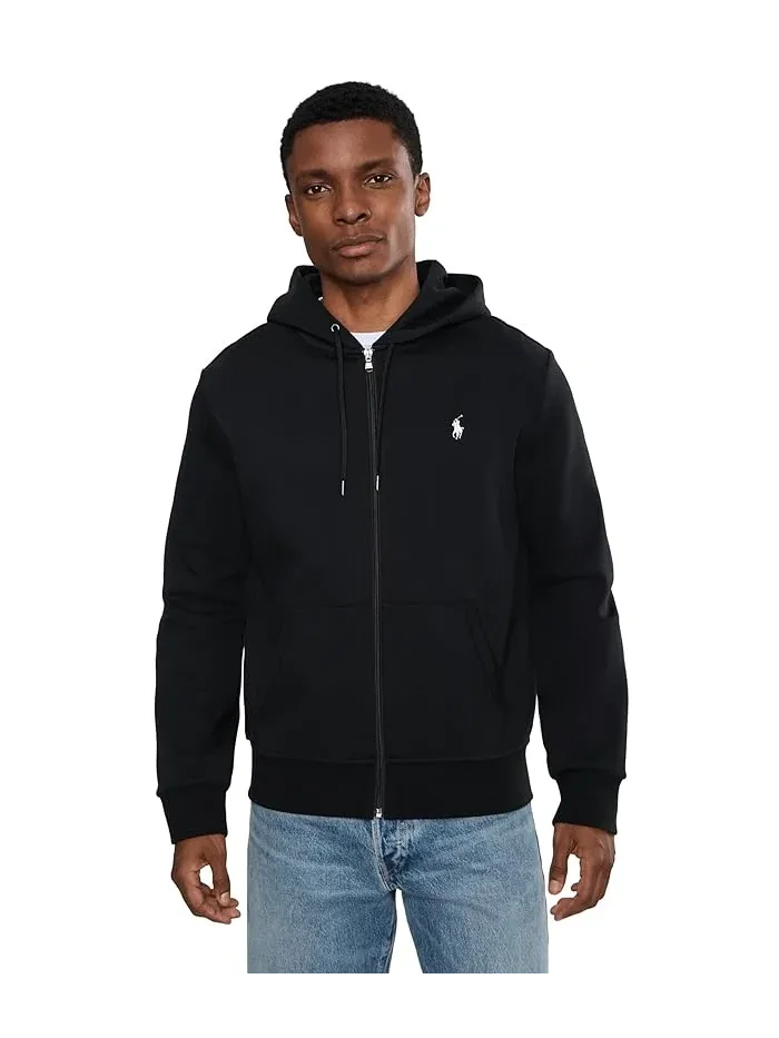 Худи Double-Knit Full Zip Hoodie Polo Ralph Lauren — изображение 1 из 5, черный