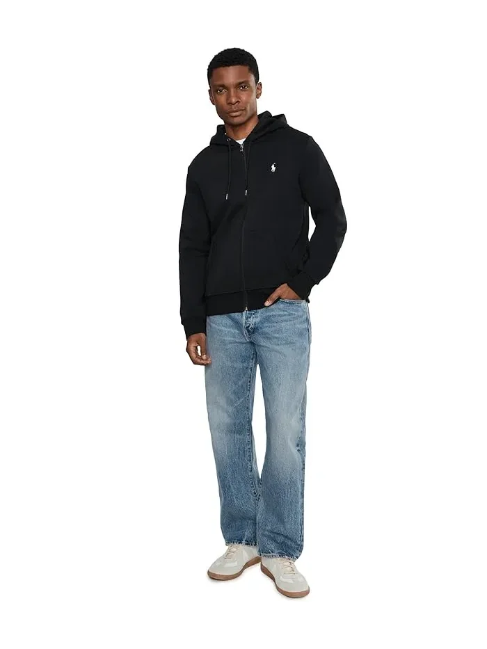 Худи Double-Knit Full Zip Hoodie Polo Ralph Lauren — изображение 2 из 5, черный