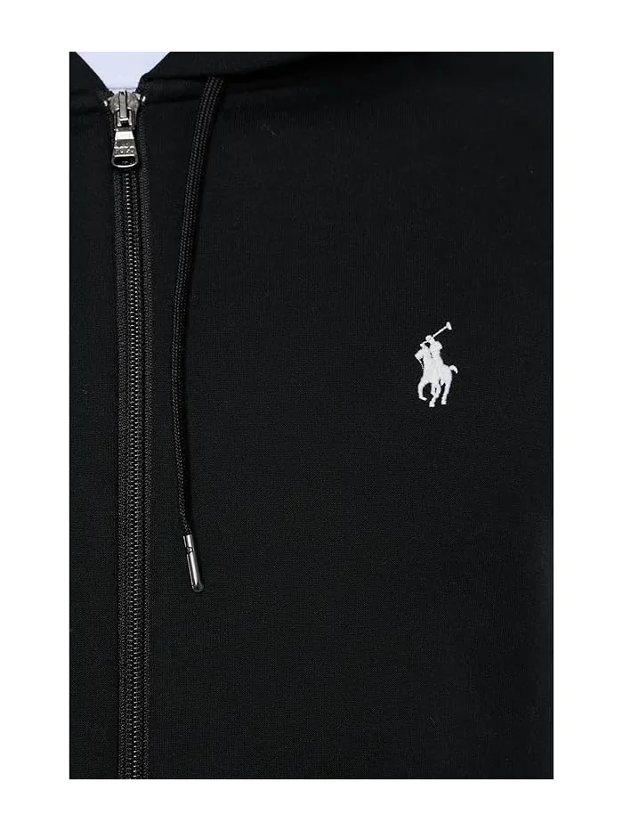 Худи Double-Knit Full Zip Hoodie Polo Ralph Lauren — изображение 5 из 5, черный