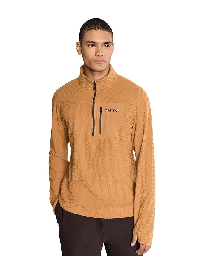 Худи Marmot Airfleece 1/2 Zip — изображение 1 из 5, дромедарийский