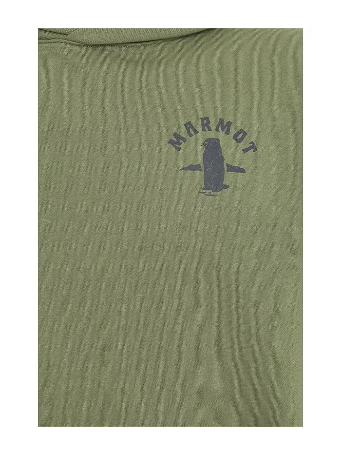 Худи MMW Circle Critter Marmot — изображение 5 из 5, оливковый