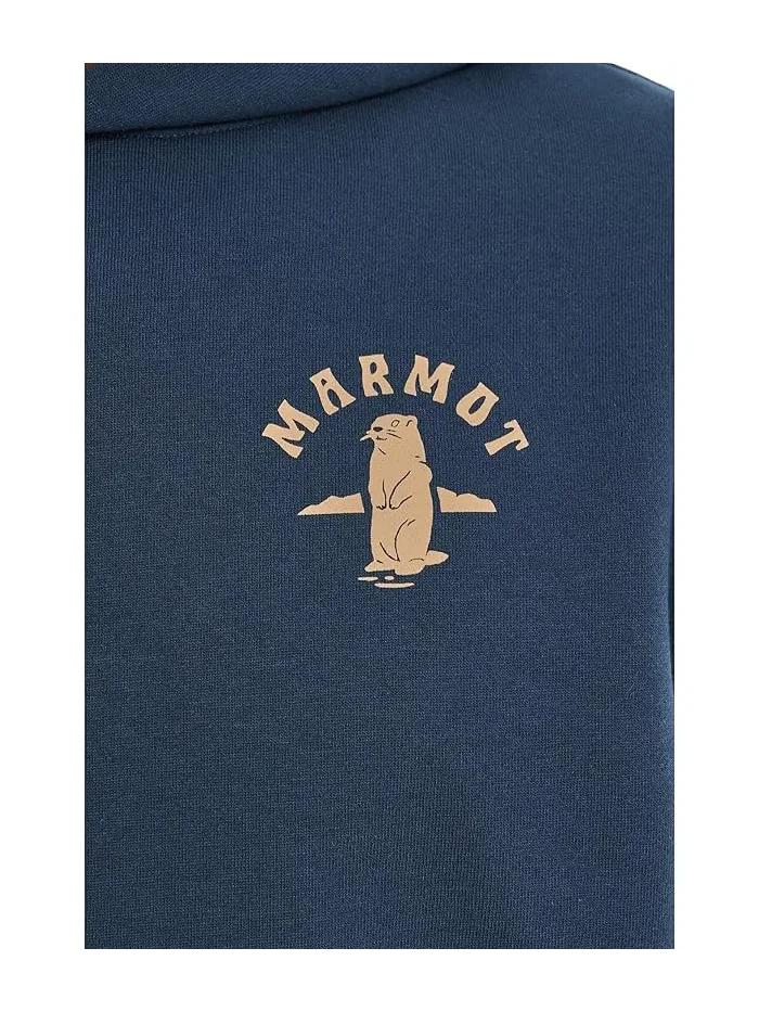 Худи MMW Circle Critter Marmot — изображение 5 из 5, темно-синий