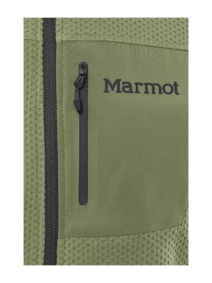 Худи с флисом техническое Airfleece Hoodie Marmot — изображение 5 из 5, дромедарийский