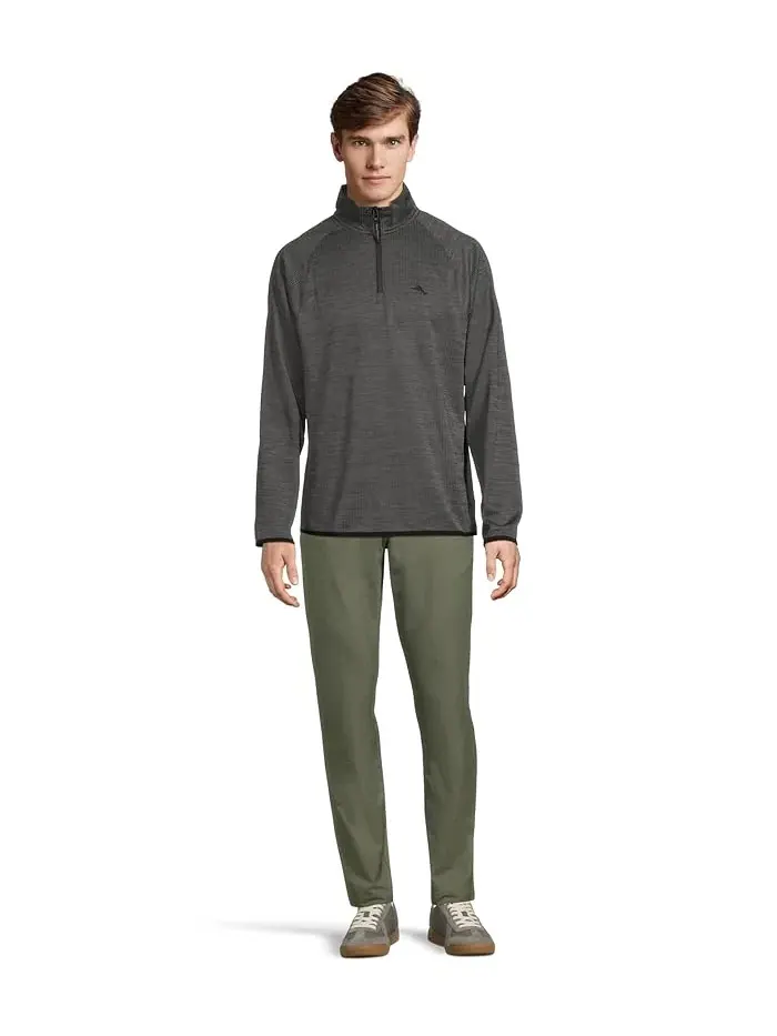 Худи Tommy Bahama Palm Pro 1/2 Zip — изображение 5 из 5, черный