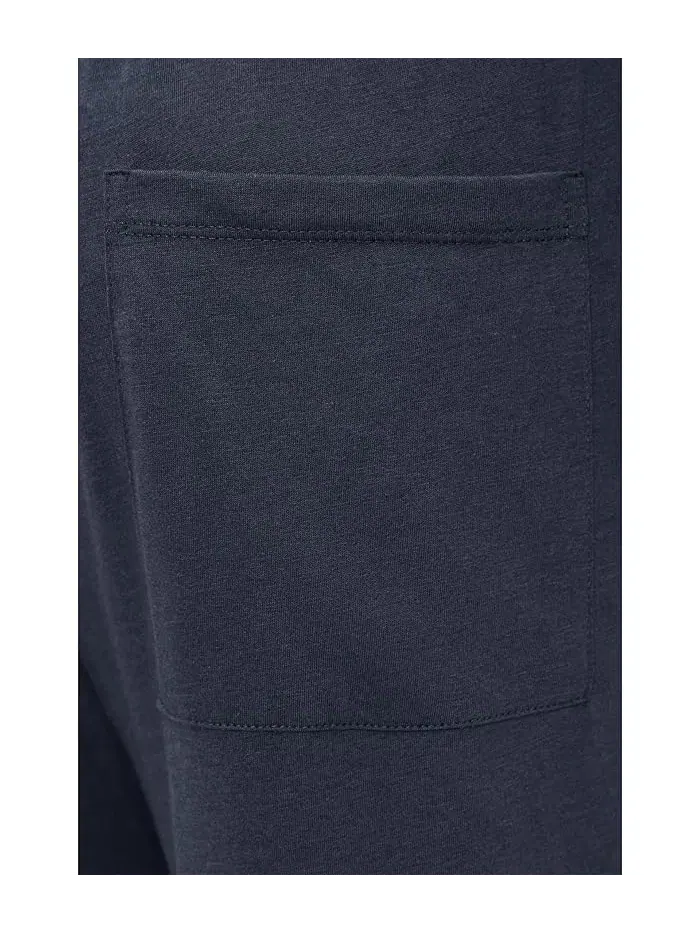 Штаны для отдыха Triblend Lounge Pants Barefoot Dreams — изображение 5 из 5, синий