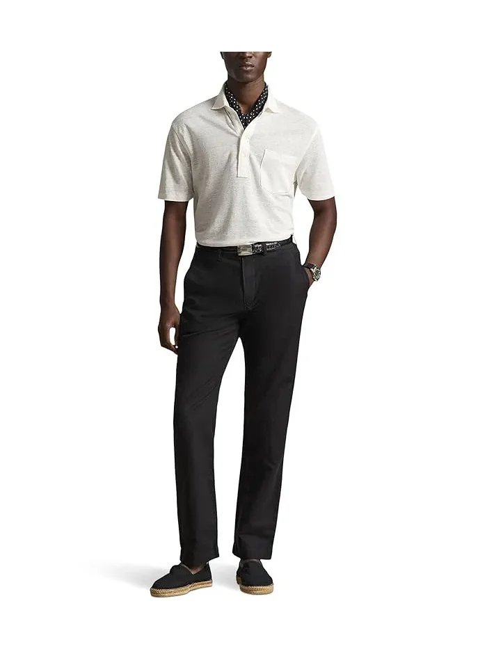 Брюки классические Bedford из льна и хлопка Polo Ralph Lauren — изображение 2 из 5, черный