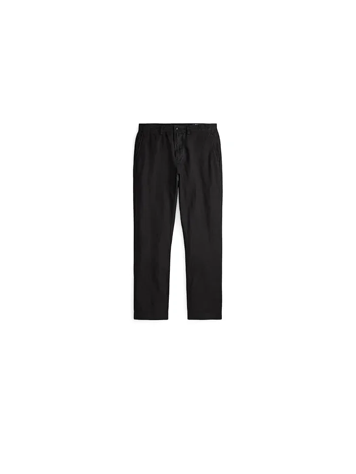 Брюки классические Bedford из льна и хлопка Polo Ralph Lauren — изображение 5 из 5, черный