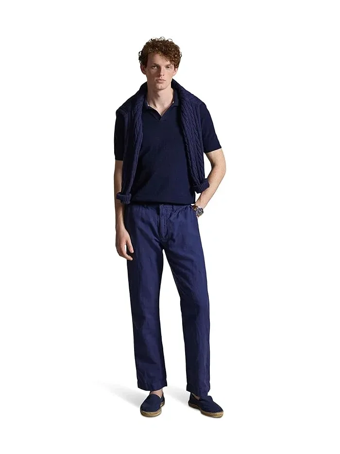 Брюки Bedford Classic Fit Polo Ralph Lauren — изображение 2 из 5, классический темно-синий