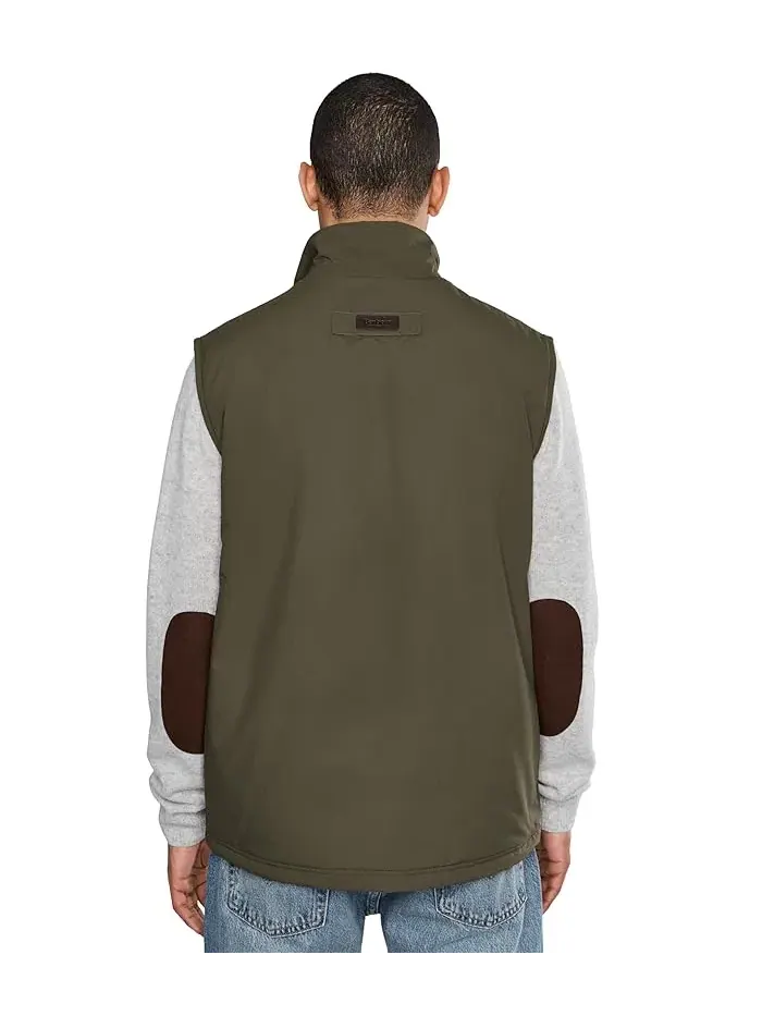 Жилет утепленный Hepscott Barbour — изображение 4 из 5, оливковый
