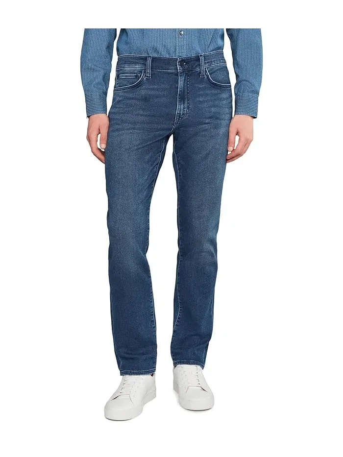 Джинсы высокой растяжимости The Brixton Joe's Jeans, Memphis — изображение 1 из 5, мемфисский узор