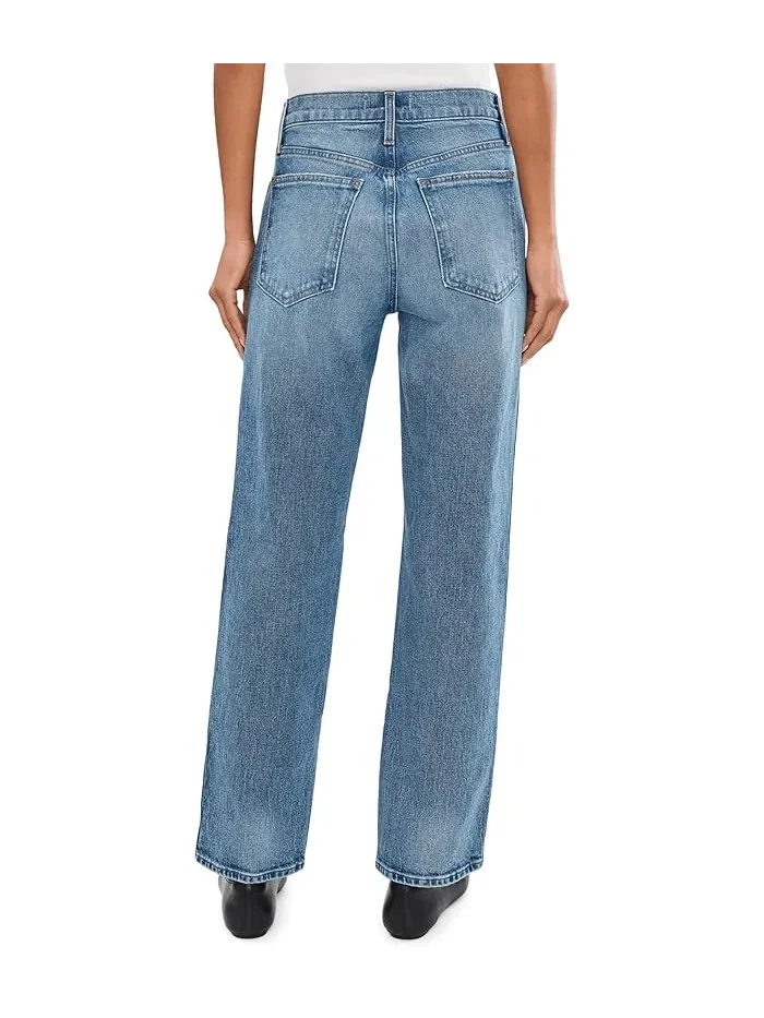 Джинсы прямого кроя The Longline Straight Jean Madewell — изображение 4 из 5, белый