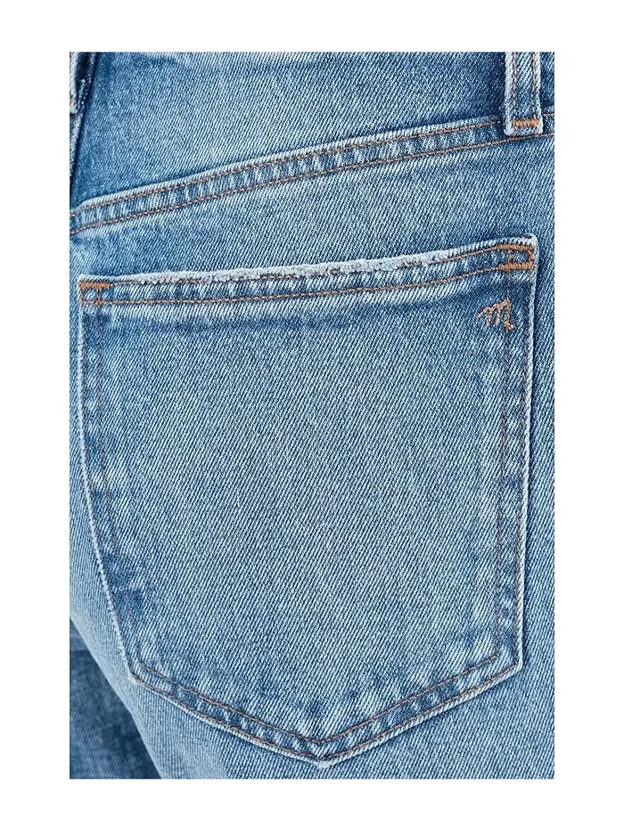 Джинсы прямого кроя The Longline Straight Jean Madewell — изображение 5 из 5, белый