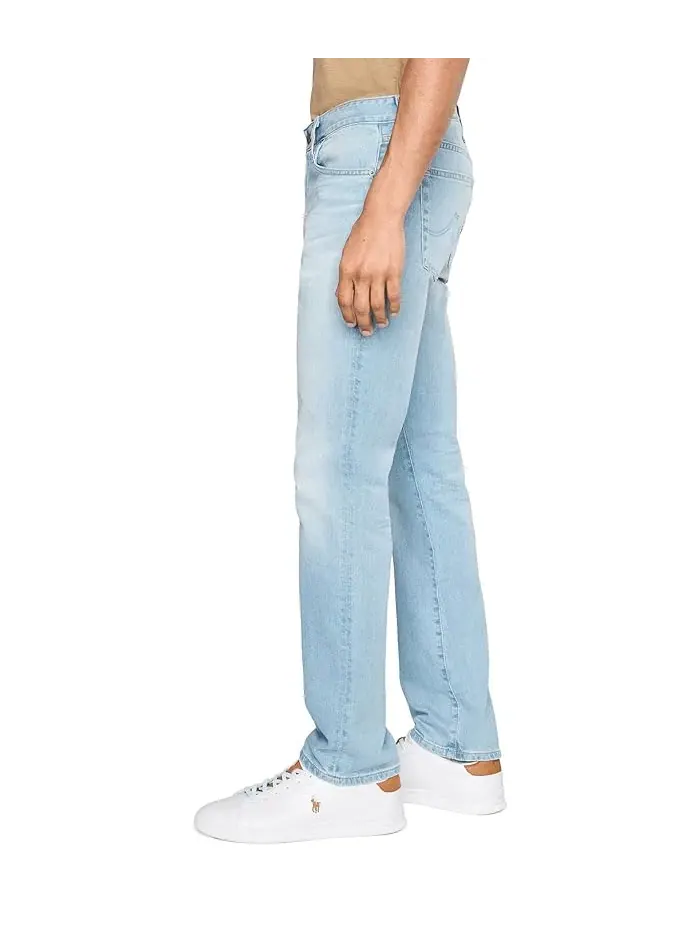 Джинсы slim straight модель Everett AG Jeans — изображение 3 из 5, классический серый